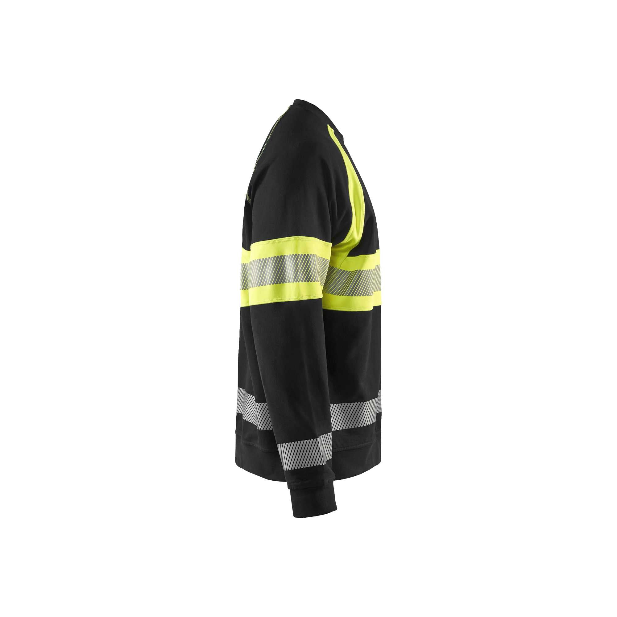 BLAKLADER 33591158 Hi Vis Sweater Hi Vis Reflective Work Sweatshirt MEN - 100% Cotton